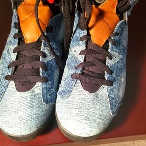 Air Jordan 6 Retro washed denim size 10